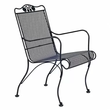 Woodard Briarwood High Back Lounge Chair with Optional Seat and Back Cushion