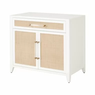 Essentials For Living Holland Media Chest - Front Side Angle