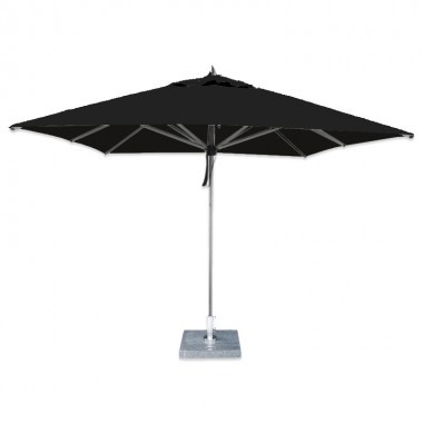 Hurricane 6.5’x10’ Rectangular Umbrella- Black