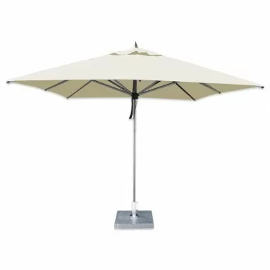 Hurricane 8.5’x11.5’ Rectangular Umbrella- Ecru