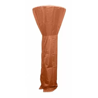 AZ Patio Heaters Tall Patio Heater Cover in Paprika - Front Angle
