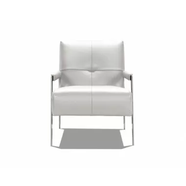 J&M Furniture I765 Arm Chair in Light Grey