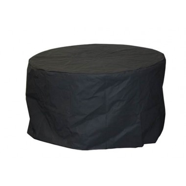 Outdoor Greatroom Company Round Fire Pit Cover for the Aztec and Saturn Fire Pits - Angle