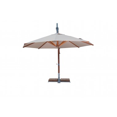 Bambrella 3.5m Round Levante Side Wind - Front