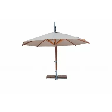 Bambrella 3.5m Round Levante Side Wind - Front