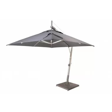 Santa Ana 2.6m Square Side Wind Aluminum Cantilever Umbrella-1