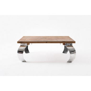 Nova Solo Barca Square Coffee Table - Front Angle