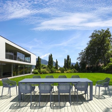 Compamia Air XL Extension Dining Set 11 Piece Gray