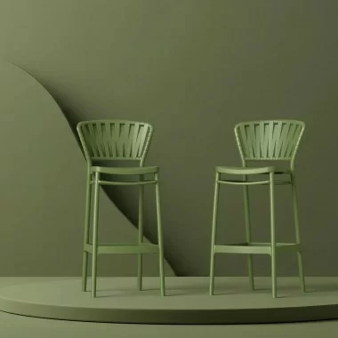 Compamia Portofino Bar Stool Olive Green