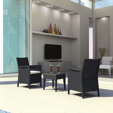 California Wickerlook Casual Seating Set of 3