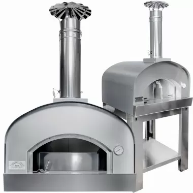 Sole Gourmet Italia 24" x 24" XLarge Wood-fired Pizza Oven with Rubber Feet