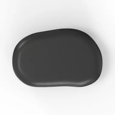 Sunset West Pebble Coffee Table - Gray - Top Angle