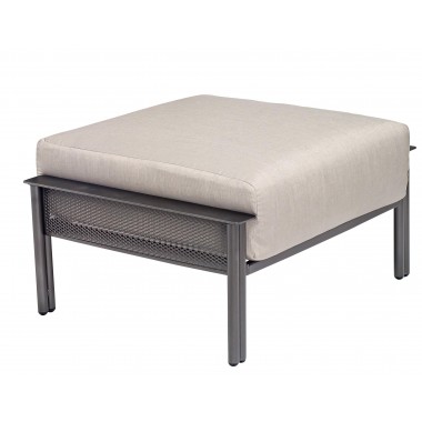 Woodard Jax Ottoman - Angled