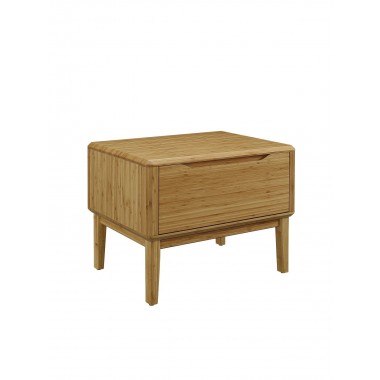 Greenington Currant Nightstand Caramelized - Front Side Angle