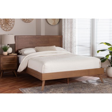 Jiro Platform Full Bed - lifetyle