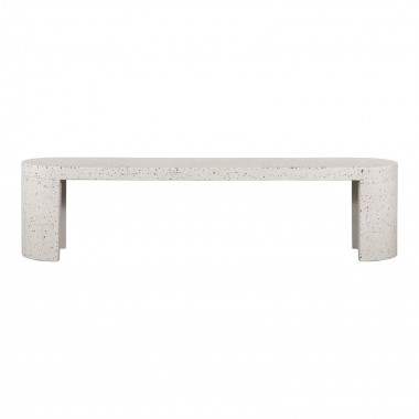 Moe's Home Collection Lyon Outdoor Bench - Front  Angle