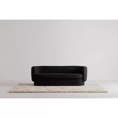 Moe's Home Collection Koba Sofa Maya in Black - Lifestyle
