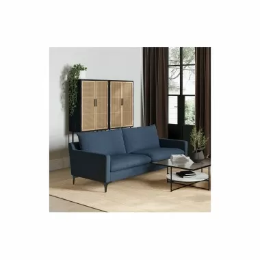 Moe's Home Collection Paris Sofa - Blue - Lifestyle