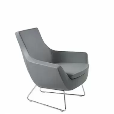 Mobili Modern Joy Leatherette Arm Chair