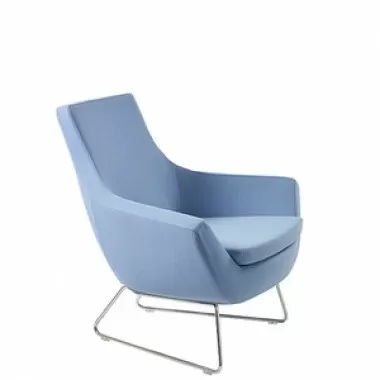 Mobili Modern Joy Organic Wool Arm Chair