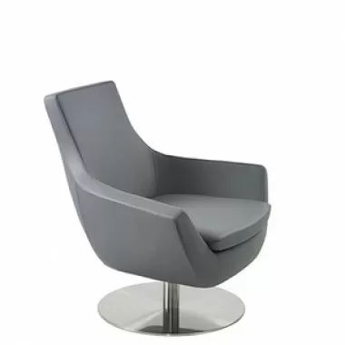 Mobili Modern Joy Leatherette Swivel Chair