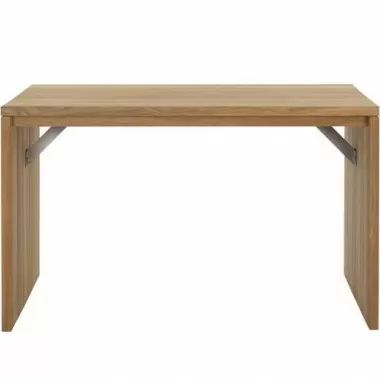 Sunpan Viga Counter Table Natural - Front Angle