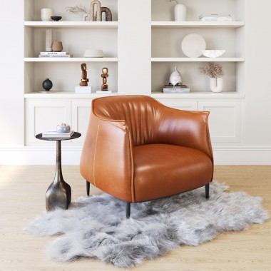 Zuo Modern Julian Accent Chair Brown - Lifestyle 1