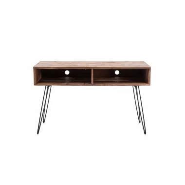 Crawford and Burke Monroe Reclaimed Wood 48" Media Console, Frontview
