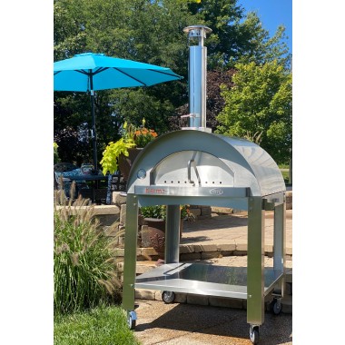 WPPO Ovens Karma 42" Professional Wood-Fired Oven - Lifestyle