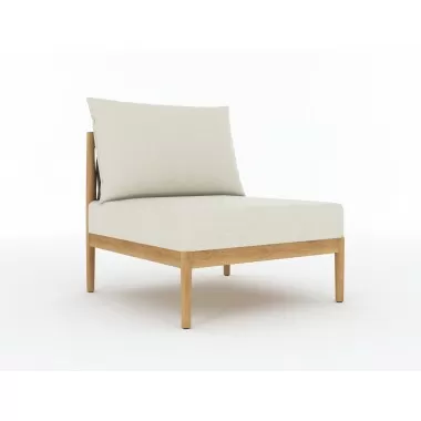 Royal Teak San Lucas Armless Front