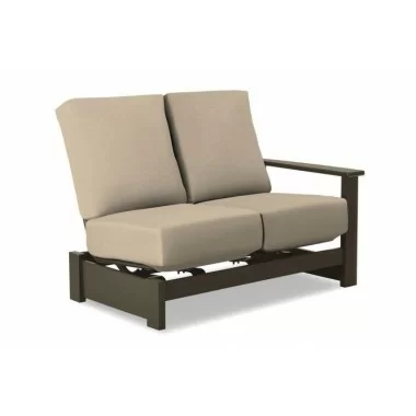 Telescope Casual Leeward Marine Grade Polymer Left Arm Loveseat w/ Hidden Motion