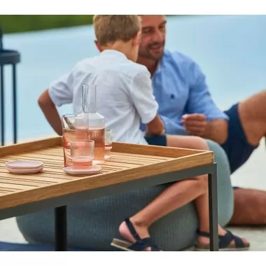 Cane-Line Level Coffee Table Close View