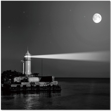 J&M Furniture Acrylic Wall Art Light House | SH-71594A