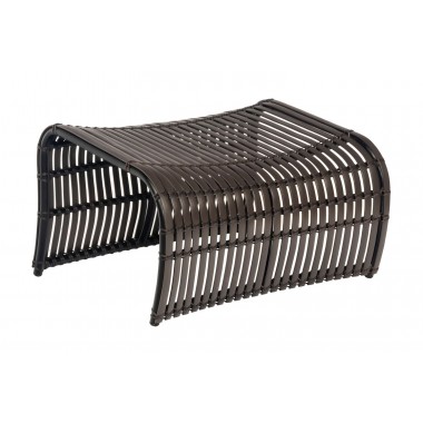Woodard Loft Ottoman - Angled