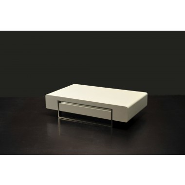J&M Furniture Modern Coffee Table 902A in White