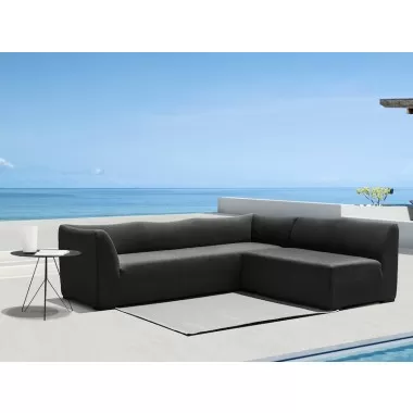 Whiteline Modern Living Harmony Indoor / Outdoor Love Seat