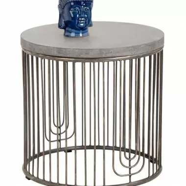 Sunpan Sargon Side Table - Lifestyle