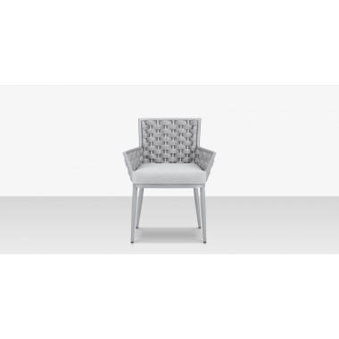 Source Furniture Luxe Dining Arm Chair Front