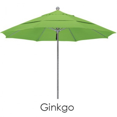 California Umbrella 11'S Steel SinglePole FGlass Ribs M Umbrella DV Anodized - Pacifica