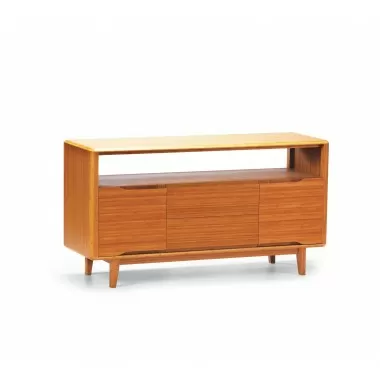 Greenington Currant Media Unit, Caramelized - Front Side Angle