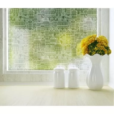 Odhams Press Little City  Sheer Adhesive Window Film