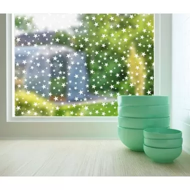 Odhams Press Star Struck Sheer Adhesive Window Film