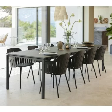 Cane-Line Choice Chair Base W/4 Legs Steel INDOOR