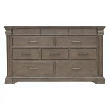 Madison Ridge Brown 10 Drawer Dresser-4