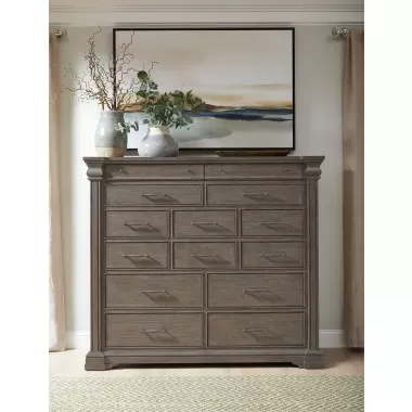 Madison Ridge Brown 14 Drawer Master Chest-1