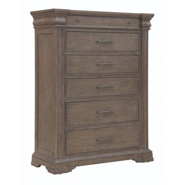 Madison Ridge Brown 6 Drawer Chest-1
