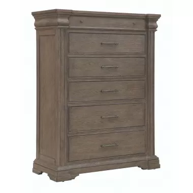 Madison Ridge Brown 6 Drawer Chest-1