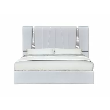J&M Furniture Matisse Bedroom Collection Silver Grey