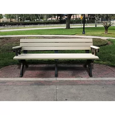 Polly Products Monarque Backed Bench