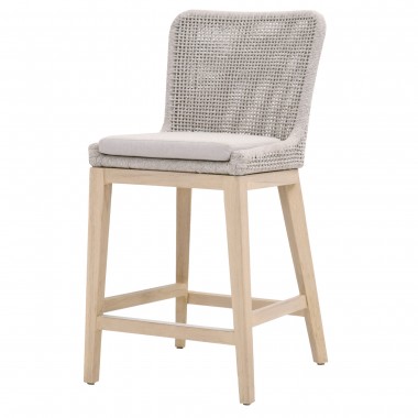Essentials For Living Mesh Outdoor Counter Stool - Front Side Angle